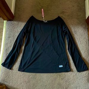 Black Simply Southern long sleeved yoga shirt